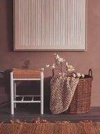 Argento Brown Rattan Storage Baskets- Set of 3