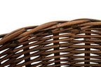 Argento Brown Rattan Storage Baskets- Set of 3