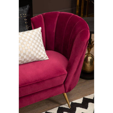 Bosie Cream and Gold Check Cushion | Kensington Townhouse