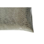 Bosie Silver Snake Effect Cushion | Kensington Townhouse