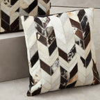 Bosie Black and White Patchwork Cushion Cover | Safira