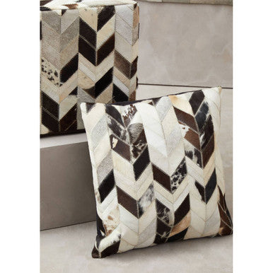 Bosie Black and White Patchwork Cushion Cover | Safira