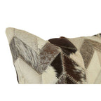 Bosie Black and White Patchwork Cushion Cover | Safira