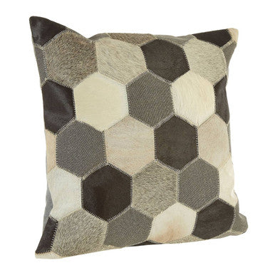 Bosie Black and White and Grey Cushion Cover | Safira