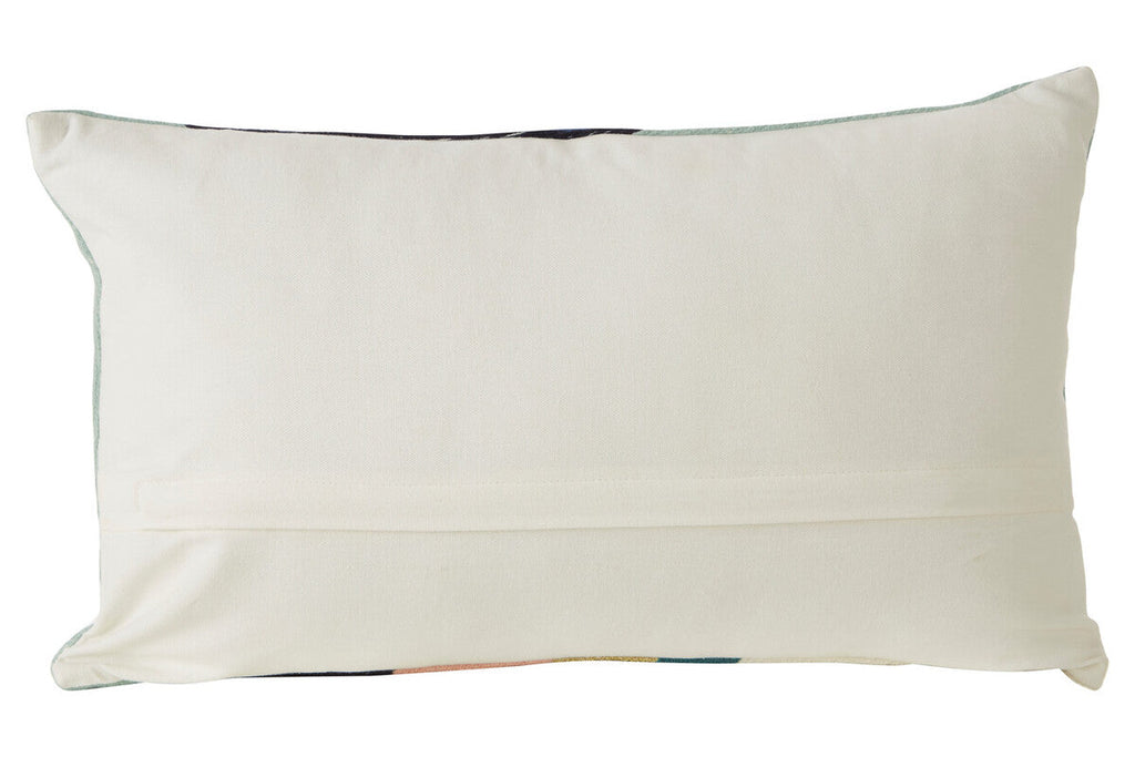Curved Stripes Embroidered Cushion | Bosie Ozella