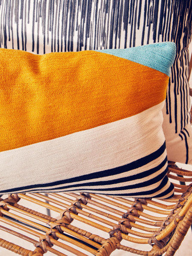 Diagonal Design Cushion | Bosie Ozella