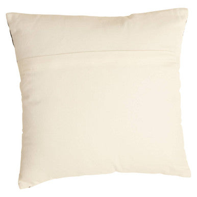 Black and White Embroidered Cushion | Bosie Ozella