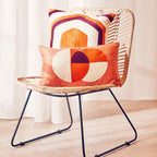 Hexagonal Multicolour Cushion | Bosie Ozella
