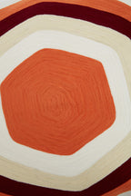 Hexagonal Multicolour Cushion | Bosie Ozella