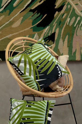 Botanical Green Cushion | Bosie Ozella