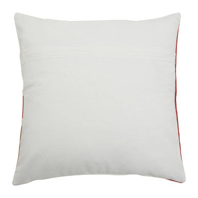 Red and White Tonal Cushion | Bosie Ozella
