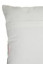 Red and White Tonal Cushion | Bosie Ozella