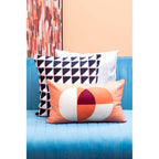 Multicolour Rectangular Cushion | Bosie Ozella