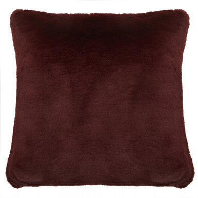 Bosie Red Wine Square Cushion | Lamina