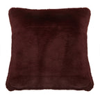 Bosie Red Wine Square Cushion | Lamina