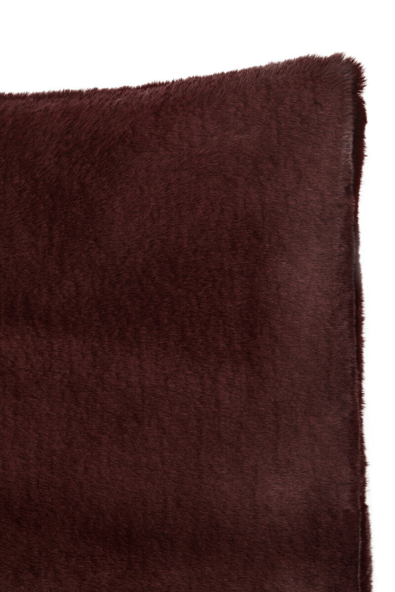Bosie Red Wine Square Cushion | Lamina