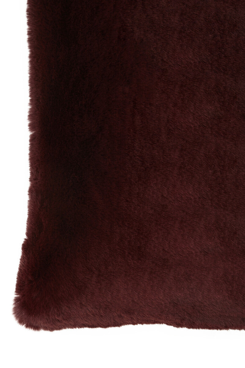 Bosie Red Wine Square Cushion | Lamina