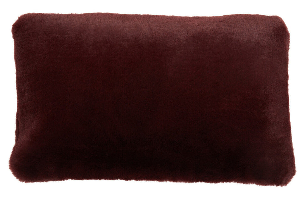 Bosie Red Wine Rectangular Cushion | Lamina