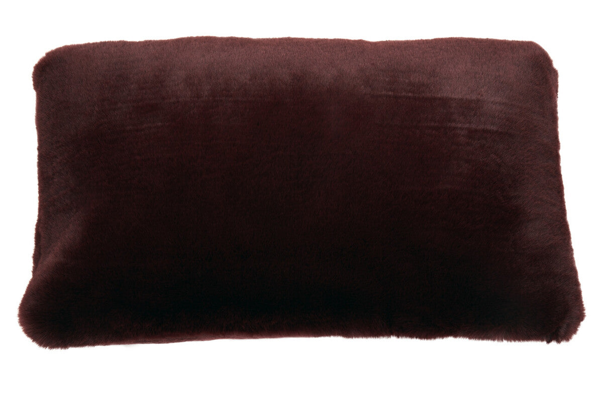 Bosie Red Wine Rectangular Cushion | Lamina
