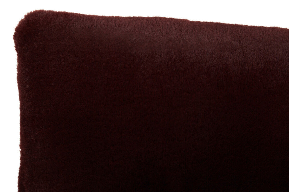 Bosie Red Wine Rectangular Cushion | Lamina