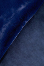 Bosie Navy Blue Faux Fur Throw | Lamina