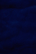 Bosie Navy Blue Faux Fur Throw | Lamina