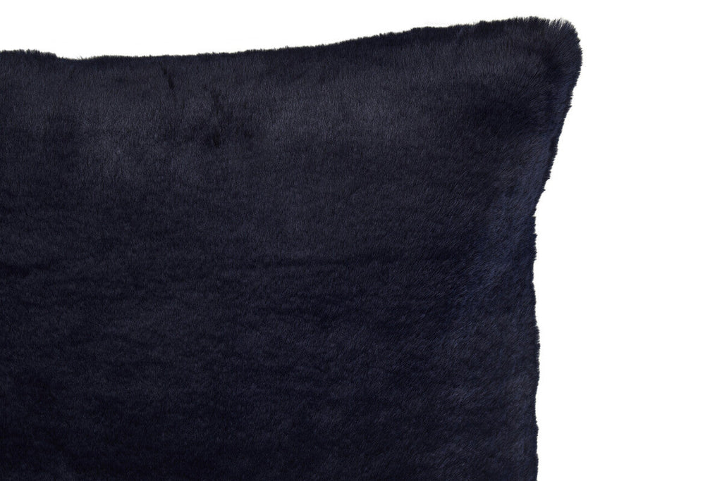 Bosie Navy Blue Square Cushion | Lamina