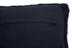 Bosie Navy Blue Rectangular Cushion | Lamina