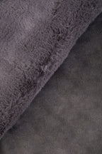 Bosie Grey Faux Fur Throw | Lamina