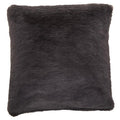 Bosie Grey Square Fur Cushion | Lamina