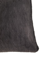 Bosie Grey Square Fur Cushion | Lamina