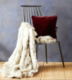 Bosie Natural Fur Throw | Lamina