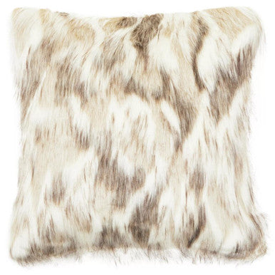 Bosie Natural Fur Square Fur Cushion | Lamina
