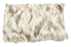 Bosie Natural Rectangular Fur Cushion | Lamina