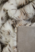 Bosie Animal Print Fur Throw | Lamina