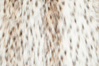 Bosie Animal Print Square Fur Cushion | Lamina