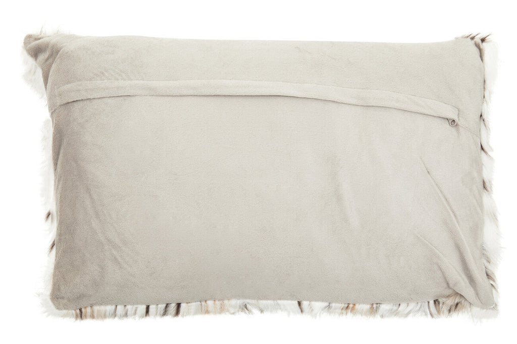 Bosie Animal Print Rectangular Fur Cushion | Lamina