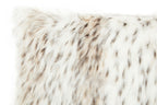Bosie Animal Print Rectangular Fur Cushion | Lamina