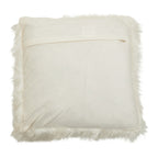 Bosie Cream Square Fur Cushion | Lamina