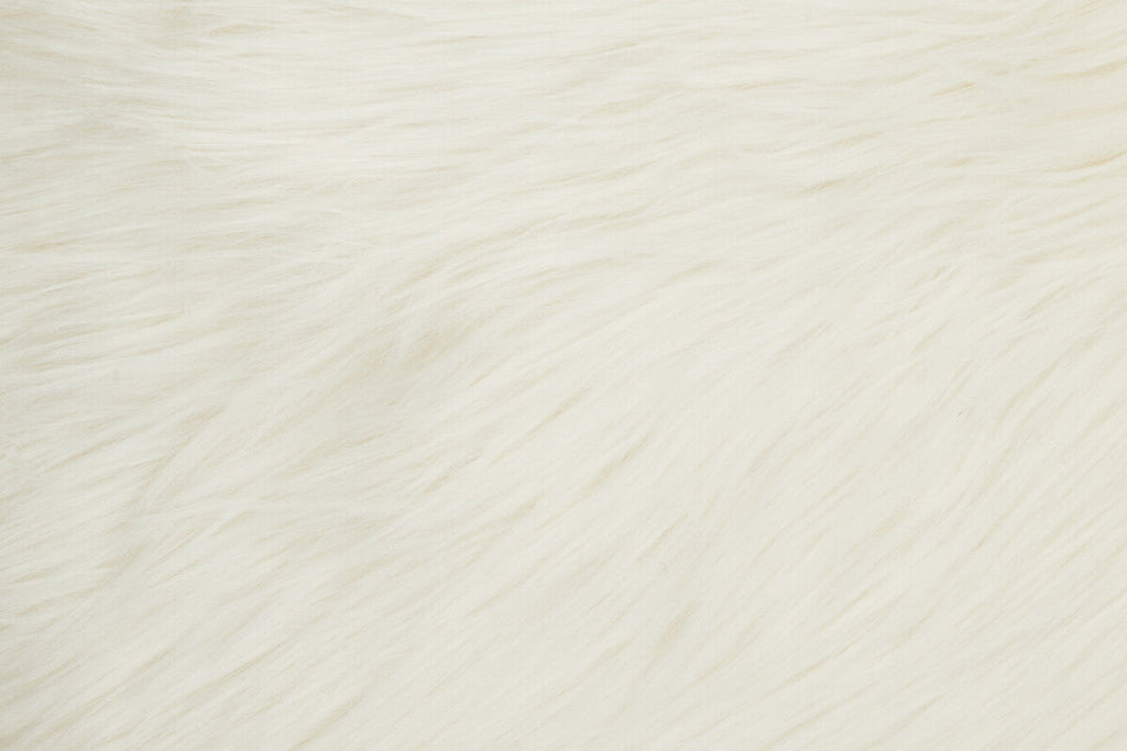Bosie Cream Square Fur Cushion | Lamina