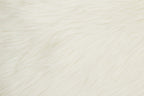 Bosie Cream Square Fur Cushion | Lamina