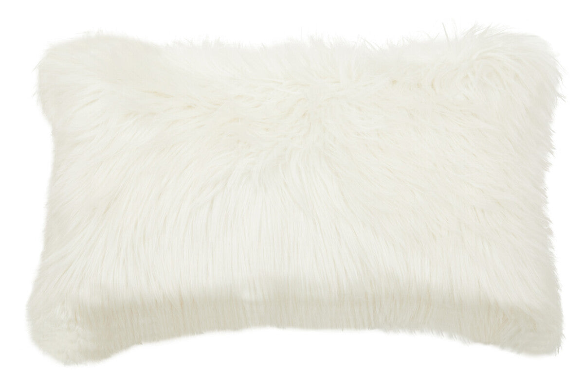 Bosie Cream Fur Cushion | Lamina
