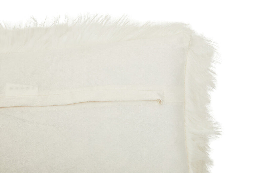 Bosie Cream Fur Cushion | Lamina