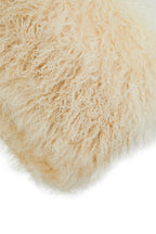 Bosie Real Fur Natural Ombre Square Cushion | Mongolian
