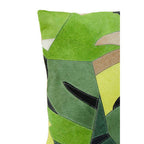 Bosie Botanical Hair on Leather Cushion | Safira