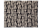 Natural and Black Throw | Bosie Ozella