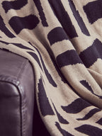 Natural and Black Throw | Bosie Ozella
