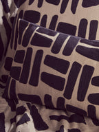 Natural and Black Throw | Bosie Ozella