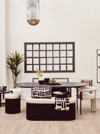 Natural and Black Throw | Bosie Ozella
