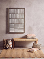 Natural and Terracotta Cushion | Bosie Ozella
